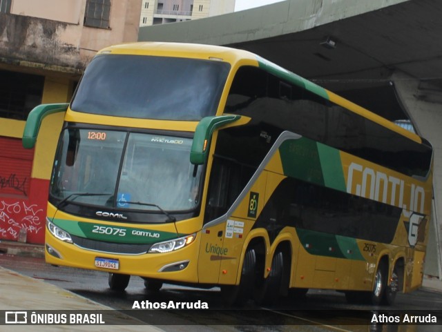 Empresa Gontijo de Transportes 25075 na cidade de Belo Horizonte, Minas Gerais, Brasil, por Athos Arruda. Número da foto: #12480073.