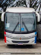 Auto Viação Catarinense 323224 na cidade de Penha, Santa Catarina, Brasil, por João Dolzan. Número da foto: #:id.
