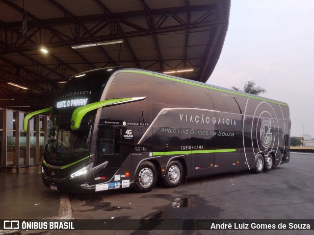 Viação Garcia 98110 na cidade de Londrina, Paraná, Brasil, por André Luiz Gomes de Souza. Número da foto: #12480486.