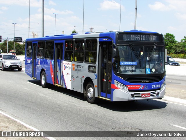 Guarulhos Transportes 33.806 na cidade de São Paulo, São Paulo, Brasil, por José Geyvson da Silva. Número da foto: #12482132.