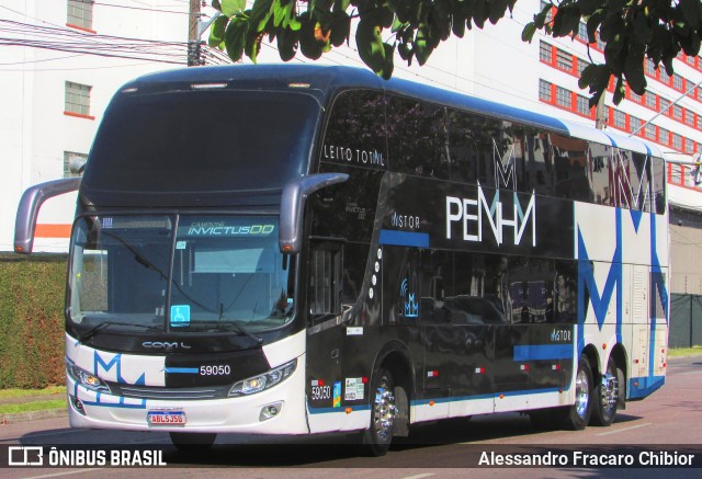 Empresa de Ônibus Nossa Senhora da Penha 59050 na cidade de Curitiba, Paraná, Brasil, por Alessandro Fracaro Chibior. Número da foto: #12480819.