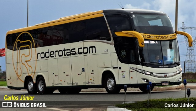 RodeRotas - Rotas de Viação do Triângulo 2210 na cidade de Goiânia, Goiás, Brasil, por Carlos Júnior. Número da foto: #12481727.