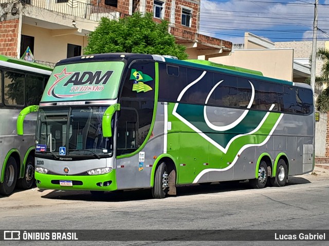 ADM Turismo 2200 na cidade de Canindé, Ceará, Brasil, por Lucas Gabriel. Número da foto: #12481286.