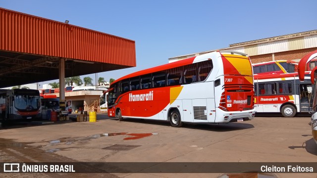 Expresso Itamarati 7307 na cidade de São José do Rio Preto, São Paulo, Brasil, por Cleiton Feitosa. Número da foto: #12482945.