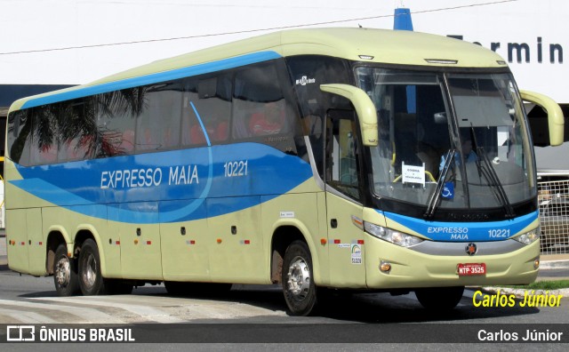 Expresso Maia 10221 na cidade de Goiânia, Goiás, Brasil, por Carlos Júnior. Número da foto: #12481668.