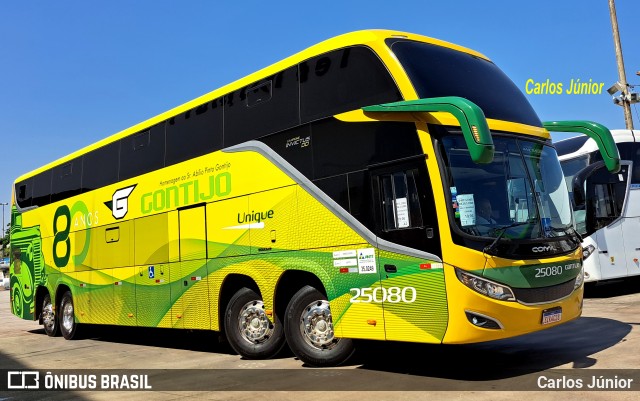 Empresa Gontijo de Transportes 25080 na cidade de Goiânia, Goiás, Brasil, por Carlos Júnior. Número da foto: #12482152.