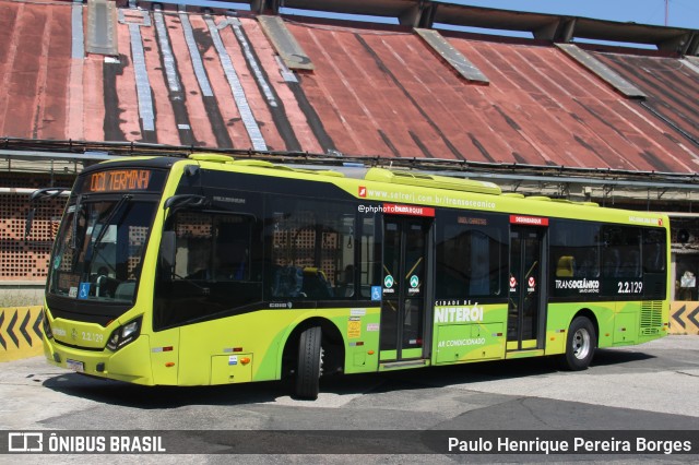 Santo Antônio Transportes Niterói 2.2.129 na cidade de Niterói, Rio de Janeiro, Brasil, por Paulo Henrique Pereira Borges. Número da foto: #12480970.