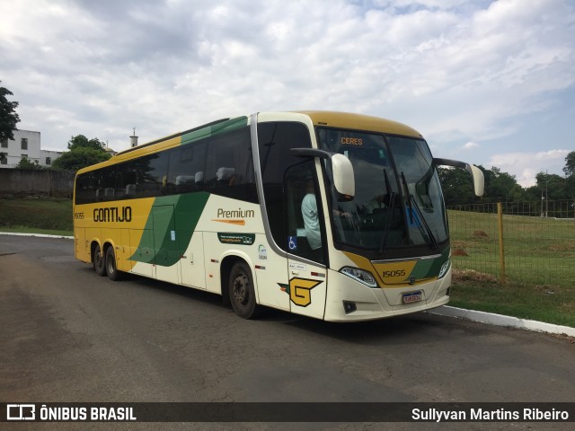 Empresa Gontijo de Transportes 15055 na cidade de Anápolis, Goiás, Brasil, por Sullyvan Martins Ribeiro. Número da foto: #12482115.