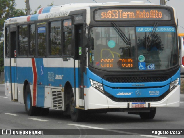 Auto Viação Jabour D86084 na cidade de Rio de Janeiro, Rio de Janeiro, Brasil, por Augusto César. Número da foto: #12481837.