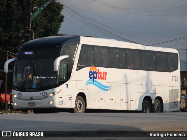 EPTur Turismo 7723 na cidade de Messias, Alagoas, Brasil, por Rodrigo Fonseca. Número da foto: #12482202.