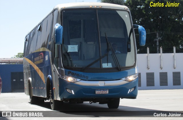 Viação Paraúna 1060 na cidade de Goiânia, Goiás, Brasil, por Carlos Júnior. Número da foto: #12481753.