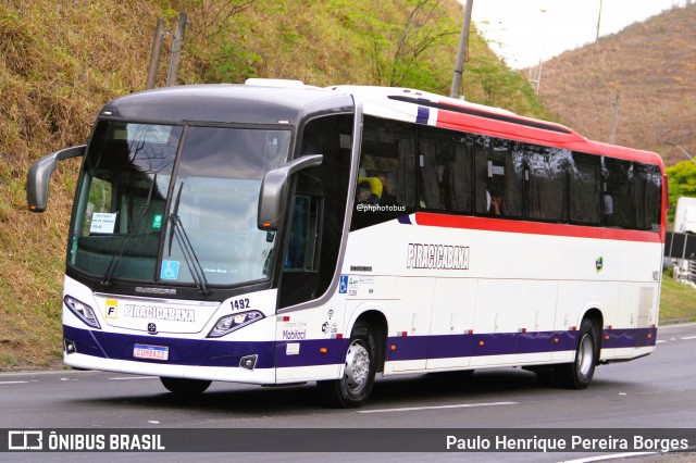 Viação Piracicabana 1492 na cidade de Piraí, Rio de Janeiro, Brasil, por Paulo Henrique Pereira Borges. Número da foto: #12481099.