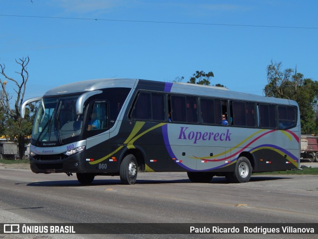 Kopereck Turismo 860 na cidade de Rio Grande, Rio Grande do Sul, Brasil, por Paulo Ricardo  Rodrigues Villanova. Número da foto: #12482005.
