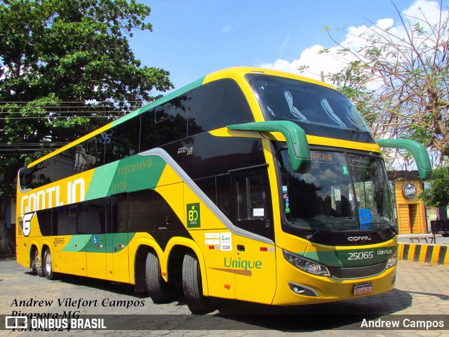 Empresa Gontijo de Transportes 25065 na cidade de Pirapora, Minas Gerais, Brasil, por Andrew Campos. Número da foto: #12482395.