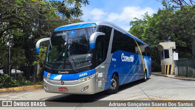 Viação Cometa 18506 na cidade de São Paulo, São Paulo, Brasil, por Adriano Gonçalves Soares Dos Santos. Número da foto: #12483877.