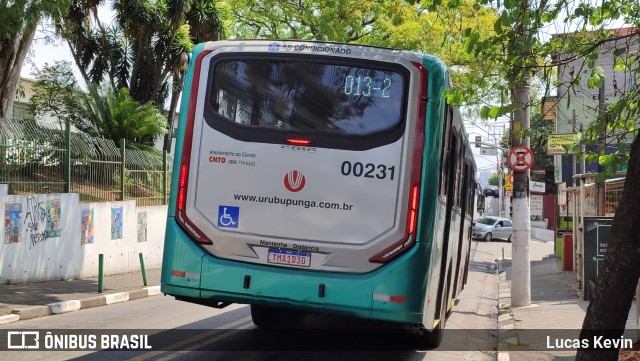 Auto Viação Urubupungá 00231 na cidade de Osasco, São Paulo, Brasil, por Lucas Kevin. Número da foto: #12485229.