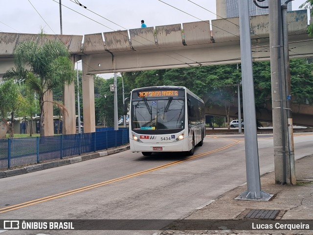 Next Mobilidade - ABC Sistema de Transporte 5434 na cidade de São Bernardo do Campo, São Paulo, Brasil, por Lucas Cerqueira. Número da foto: #12483490.