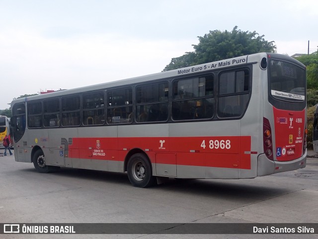 Express Transportes Urbanos Ltda 4 8968 na cidade de São Paulo, São Paulo, Brasil, por Davi Santos Silva. Número da foto: #12485423.