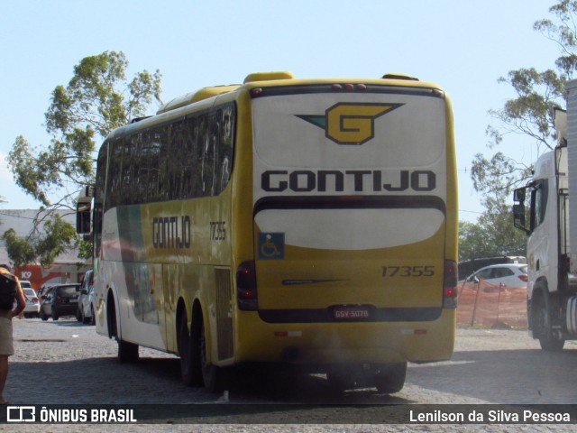 Empresa Gontijo de Transportes 17355 na cidade de Caruaru, Pernambuco, Brasil, por Lenilson da Silva Pessoa. Número da foto: #12484397.