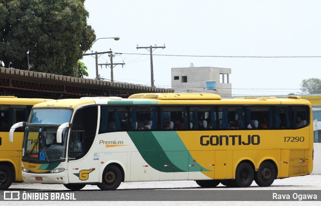 Empresa Gontijo de Transportes 17290 na cidade de Vitória da Conquista, Bahia, Brasil, por Rava Ogawa. Número da foto: #12483655.