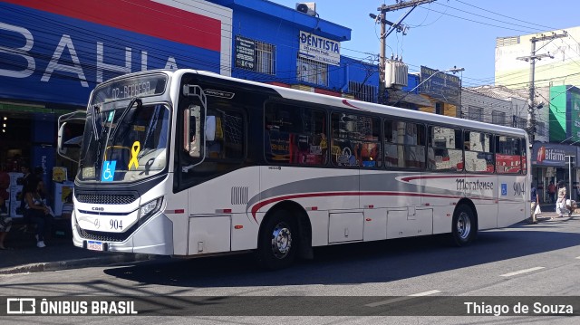Auto Ônibus Moratense 904 na cidade de Francisco Morato, São Paulo, Brasil, por Thiago de Souza. Número da foto: #12484502.