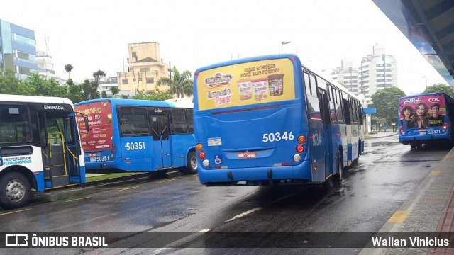 Transol Transportes Coletivos 50346 na cidade de Florianópolis, Santa Catarina, Brasil, por Wallan Vinicius. Número da foto: #12484076.