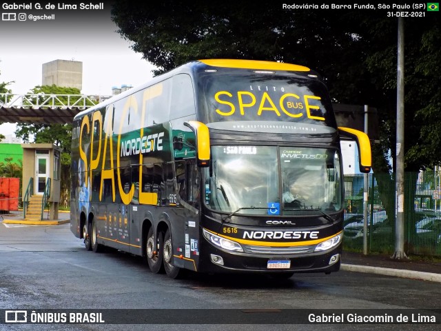 Expresso Nordeste 5615 na cidade de São Paulo, São Paulo, Brasil, por Gabriel Giacomin de Lima. Número da foto: #12484735.