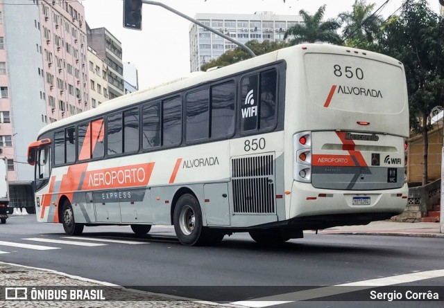 Viação Alvorada 850 na cidade de Vitória, Espírito Santo, Brasil, por Sergio Corrêa. Número da foto: #12485505.