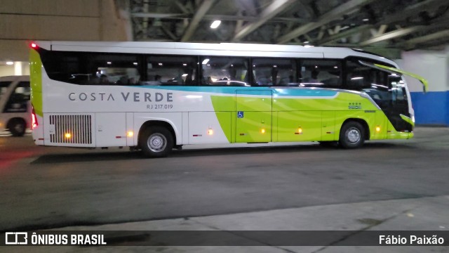 Costa Verde Transportes RJ 217.019 na cidade de Rio de Janeiro, Rio de Janeiro, Brasil, por Fábio Paixão. Número da foto: #12484387.