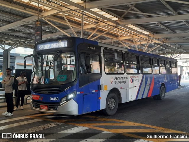 Auto Viação Urubupungá 20.469 na cidade de Santana de Parnaíba, São Paulo, Brasil, por Guilherme Francini. Número da foto: #12483286.