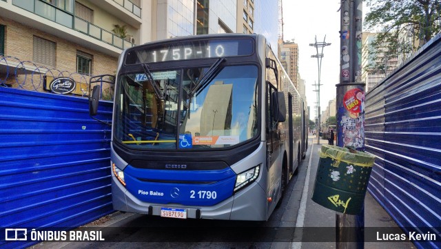 Sambaíba Transportes Urbanos 2 1790 na cidade de São Paulo, São Paulo, Brasil, por Lucas Kevin. Número da foto: #12485237.