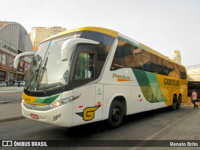 Empresa Gontijo de Transportes 21425 na cidade de Belo Horizonte, Minas Gerais, Brasil, por Renato Brito. Número da foto: #12484553.