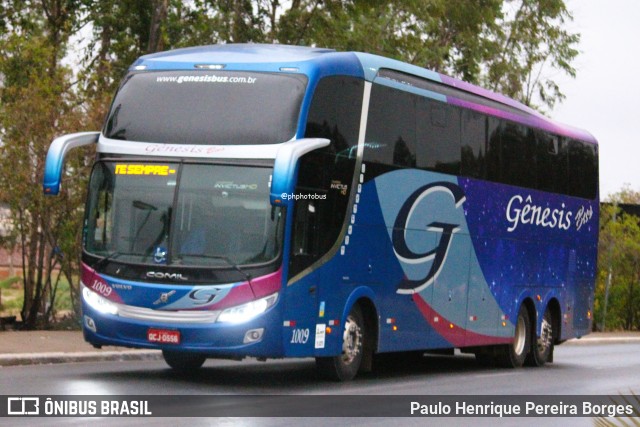 LP Gênesis Bus 1009 na cidade de Cuiabá, Mato Grosso, Brasil, por Paulo Henrique Pereira Borges. Número da foto: #12484922.