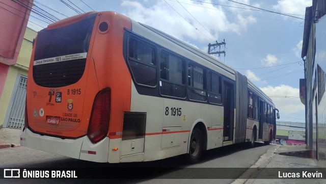 TRANSPPASS - Transporte de Passageiros 8 1915 na cidade de São Paulo, São Paulo, Brasil, por Lucas Kevin. Número da foto: #12485258.