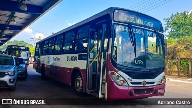 Transportes Canadá BU-41704 na cidade de Belém, Pará, Brasil, por Adriano Castro. Número da foto: #12484872.