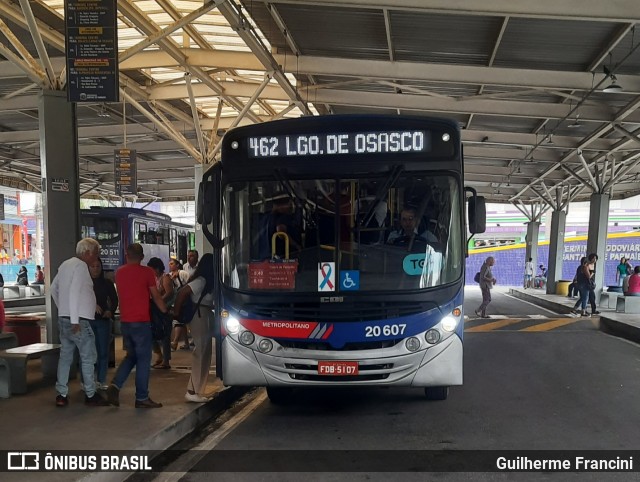 Auto Viação Urubupungá 20.607 na cidade de Santana de Parnaíba, São Paulo, Brasil, por Guilherme Francini. Número da foto: #12483283.