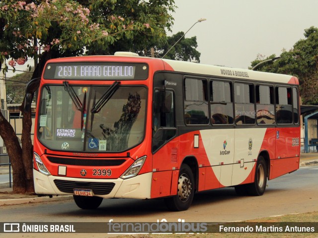 Expresso CampiBus 2399 na cidade de Campinas, São Paulo, Brasil, por Fernando Martins Antunes. Número da foto: #12484311.