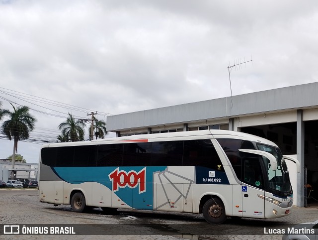 Auto Viação 1001 RJ 108.092 na cidade de Campos dos Goytacazes, Rio de Janeiro, Brasil, por Lucas Martins. Número da foto: #12485676.