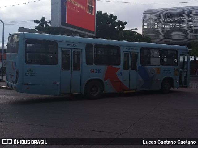 Viação Siará Grande 14310 na cidade de Fortaleza, Ceará, Brasil, por Lucas Caetano. Número da foto: #12485619.
