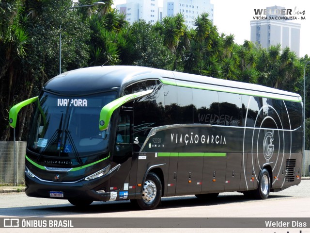 Viação Garcia 92020 na cidade de Curitiba, Paraná, Brasil, por Welder Dias. Número da foto: #12485580.