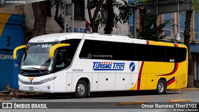Turismo Titos 044 na cidade de Cuauhtémoc, Ciudad de México, México, por Omar Ramírez Thor2102. Número da foto: #12486785.