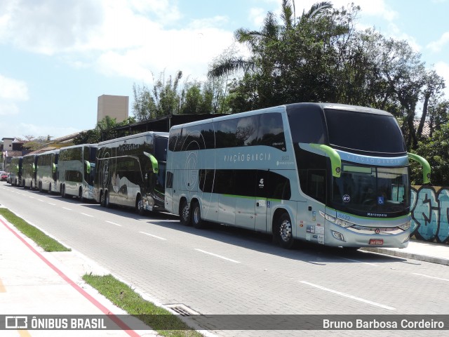 Viação Garcia 8622 na cidade de Florianópolis, Santa Catarina, Brasil, por Bruno Barbosa Cordeiro. Número da foto: #12486529.