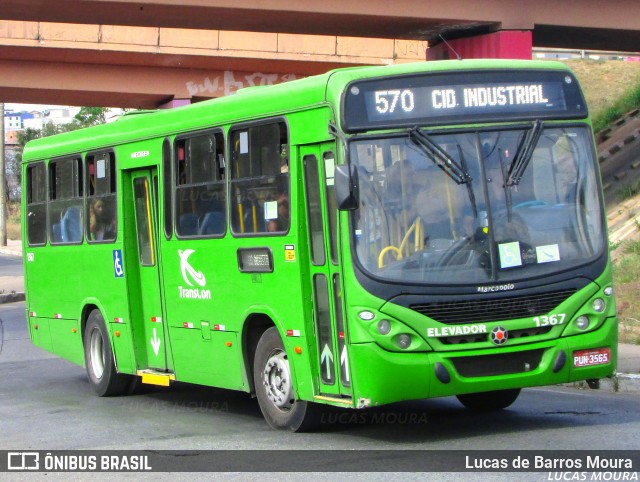 Transimão 1367 na cidade de Contagem, Minas Gerais, Brasil, por Lucas de Barros Moura. Número da foto: #12486616.