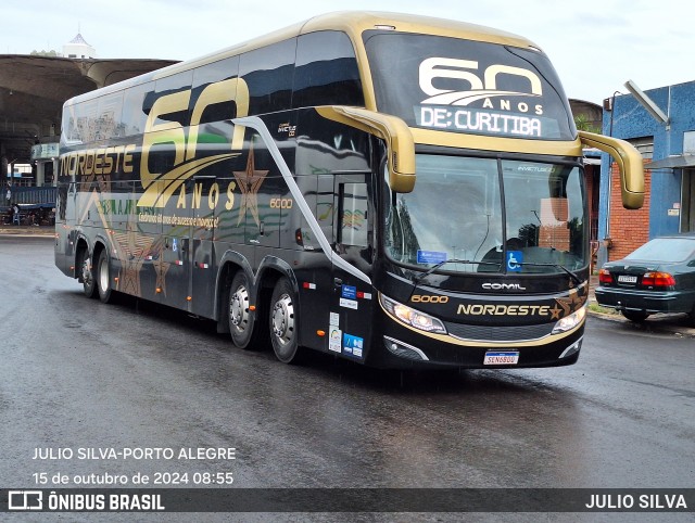 Expresso Nordeste 6000 na cidade de Porto Alegre, Rio Grande do Sul, Brasil, por JULIO SILVA. Número da foto: #12486486.