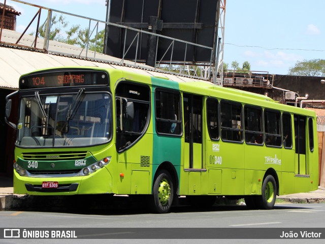 Viação Piauiense 01340 na cidade de Teresina, Piauí, Brasil, por João Victor. Número da foto: #12487606.