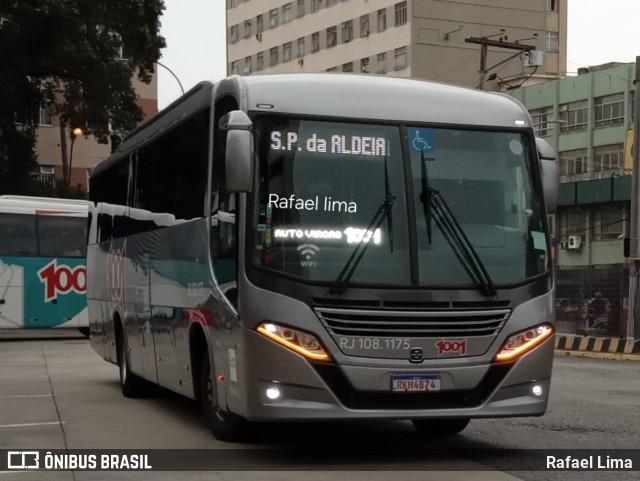 Auto Viação 1001 RJ 108.1175 na cidade de Niterói, Rio de Janeiro, Brasil, por Rafael Lima. Número da foto: #12487224.