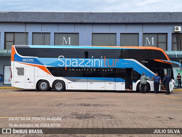 Spazzini Tur 8035 na cidade de Porto Alegre, Rio Grande do Sul, Brasil, por JULIO SILVA. Número da foto: #12486447.