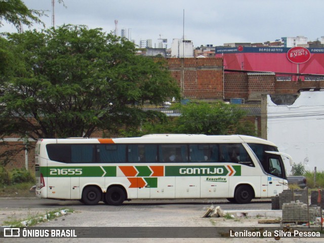 Empresa Gontijo de Transportes 21655 na cidade de Caruaru, Pernambuco, Brasil, por Lenilson da Silva Pessoa. Número da foto: #12487443.