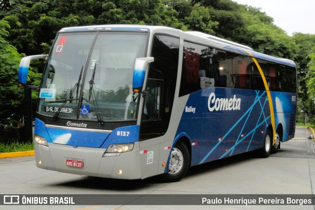 Viação Cometa 8137 na cidade de São Paulo, São Paulo, Brasil, por Paulo Henrique Pereira Borges. Número da foto: #12487170.