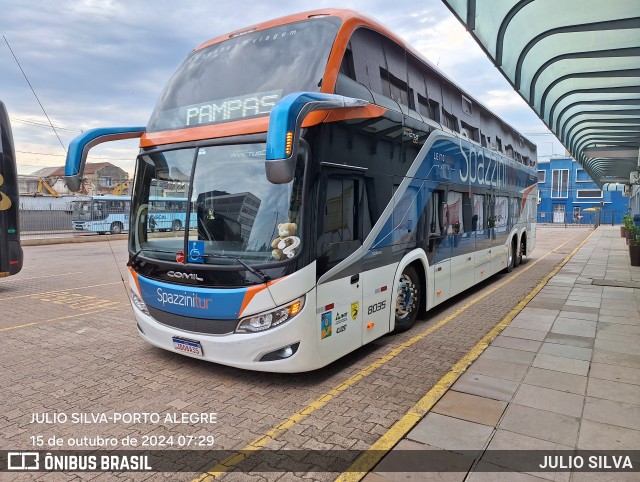 Spazzini Tur 8035 na cidade de Porto Alegre, Rio Grande do Sul, Brasil, por JULIO SILVA. Número da foto: #12486449.